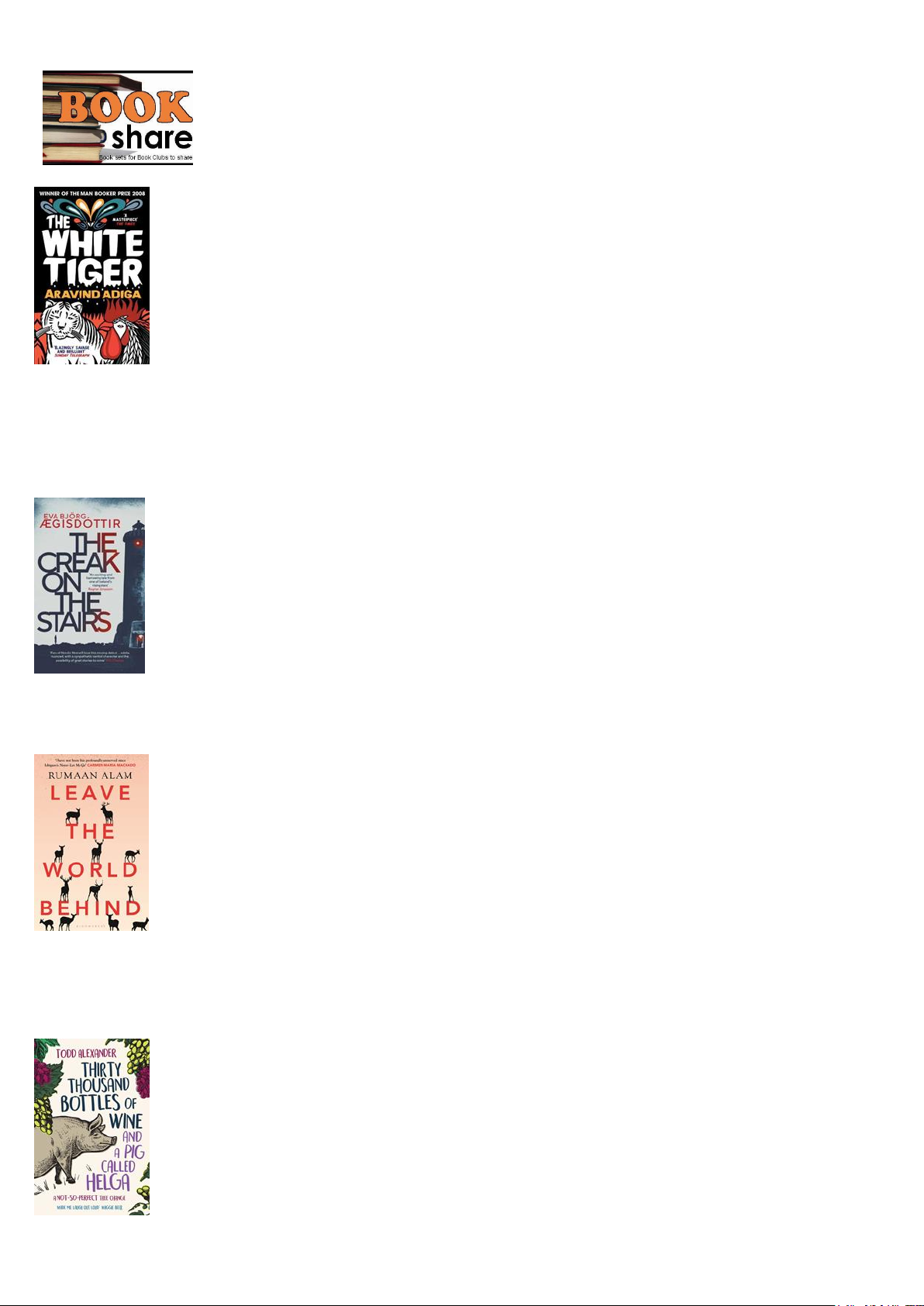 Book Club Sets