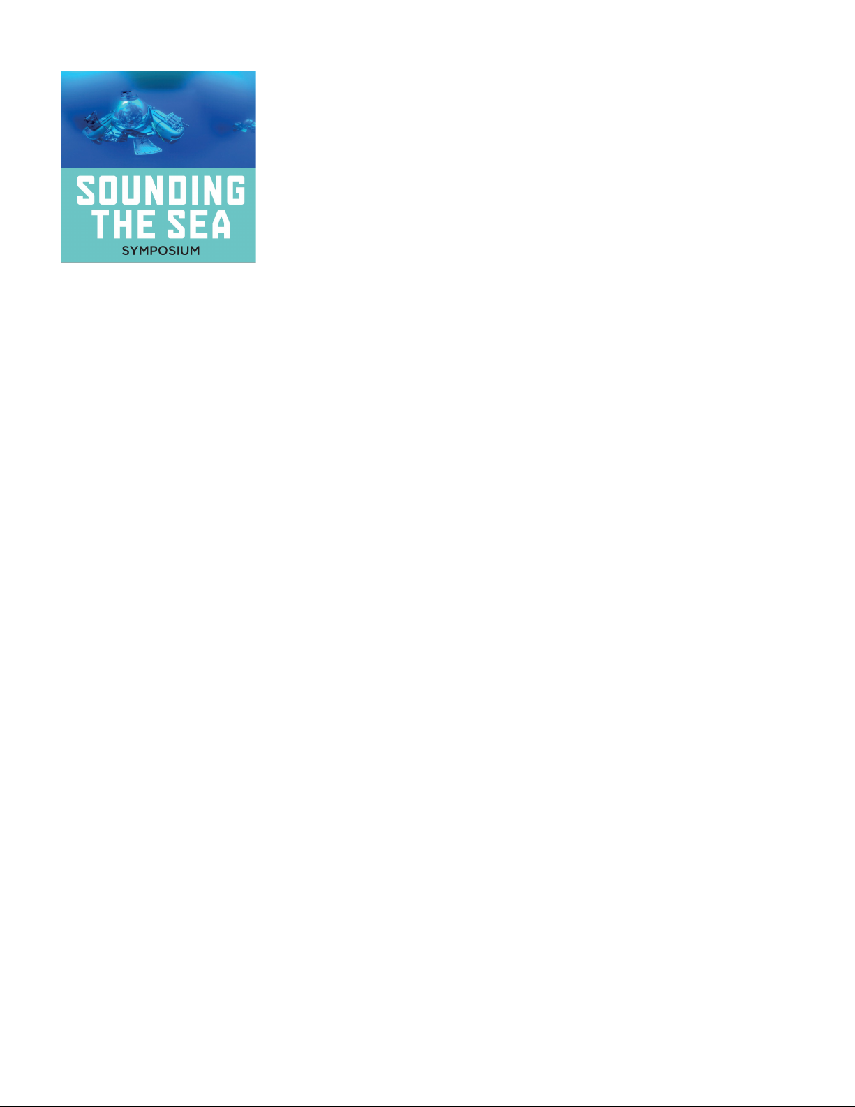 Sounding The Sea