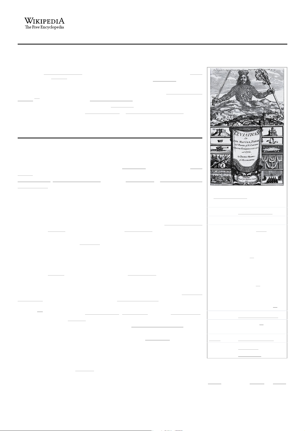 Leviathan (Hobbes book)