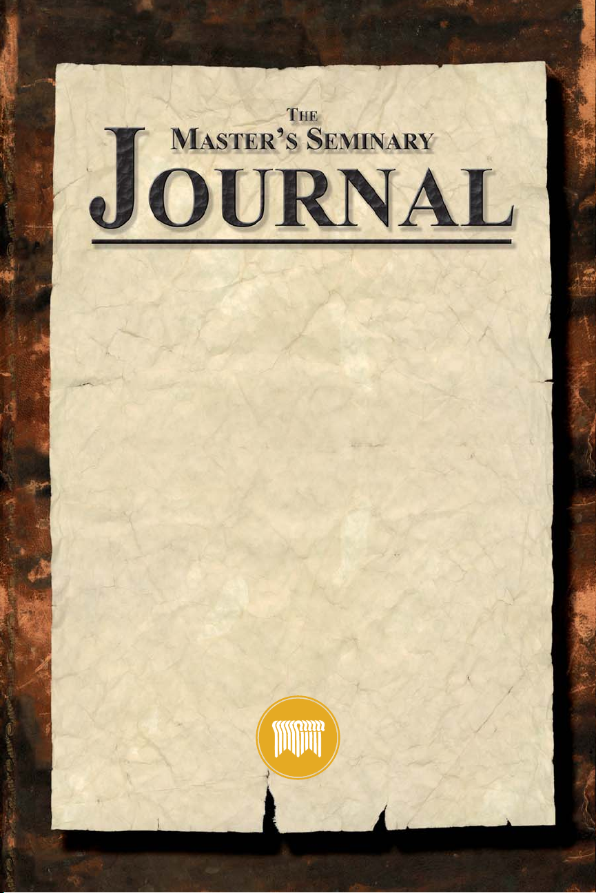 The Master's Seminary Journal