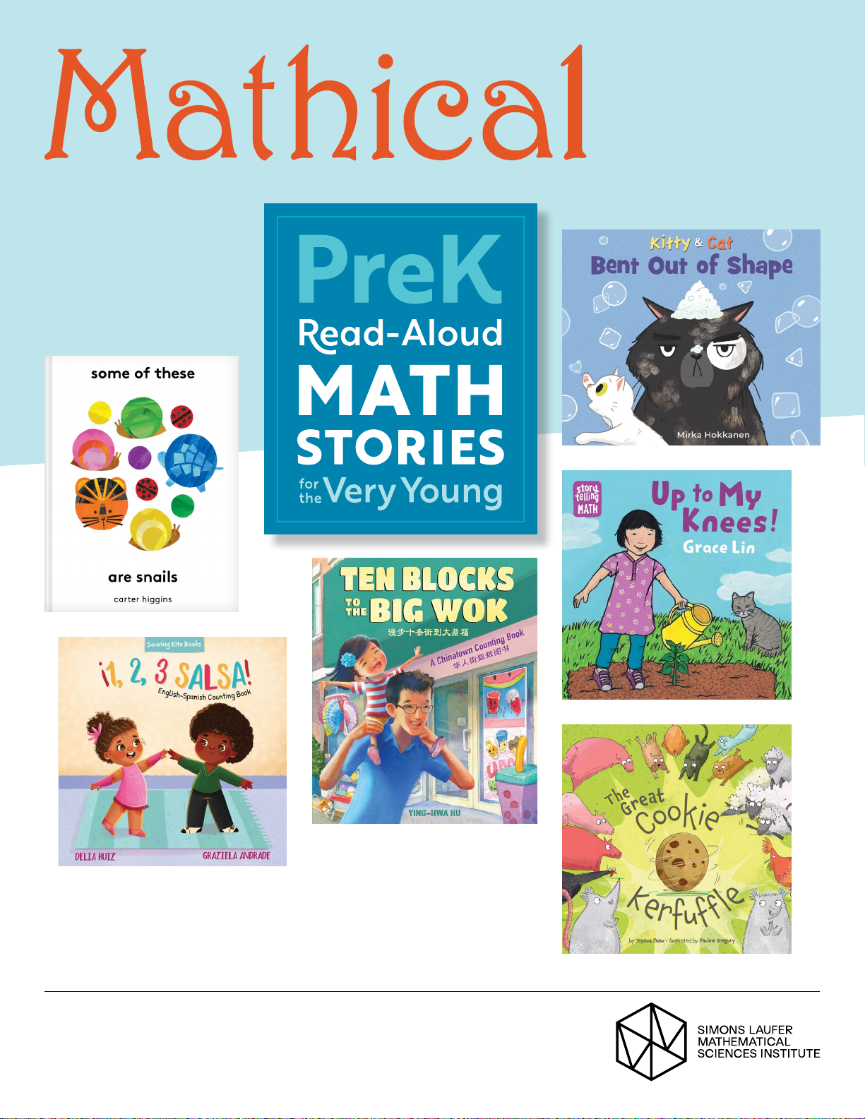 Mathical PreK Read-Aloud MATH STORIES for the Very Young
