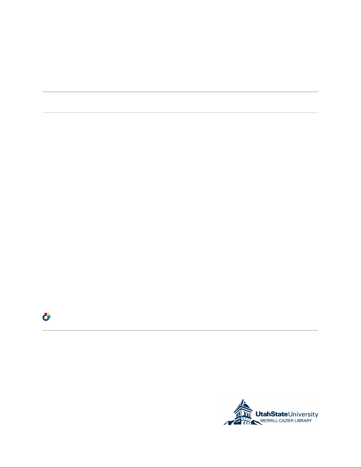 Voices of USU: An Anthology of Student Writing, Vol. 16