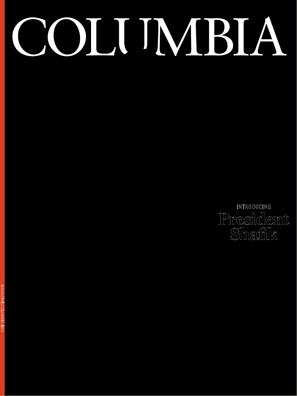 COLUMBIA MAGAZINE