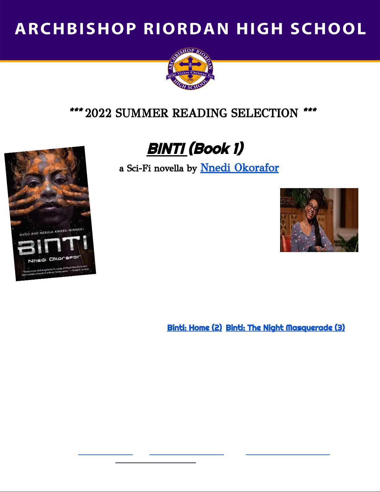 BINTI (Book 1)