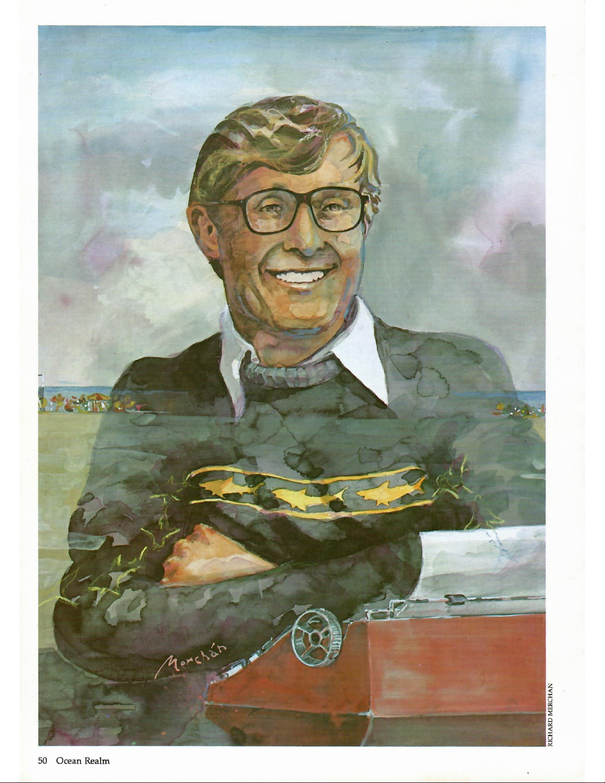 Peter Benchley: The author of the underwater super-thrillers, "Jaws" and "The Deep", is revealed as a sensitive scholar of our seas.
