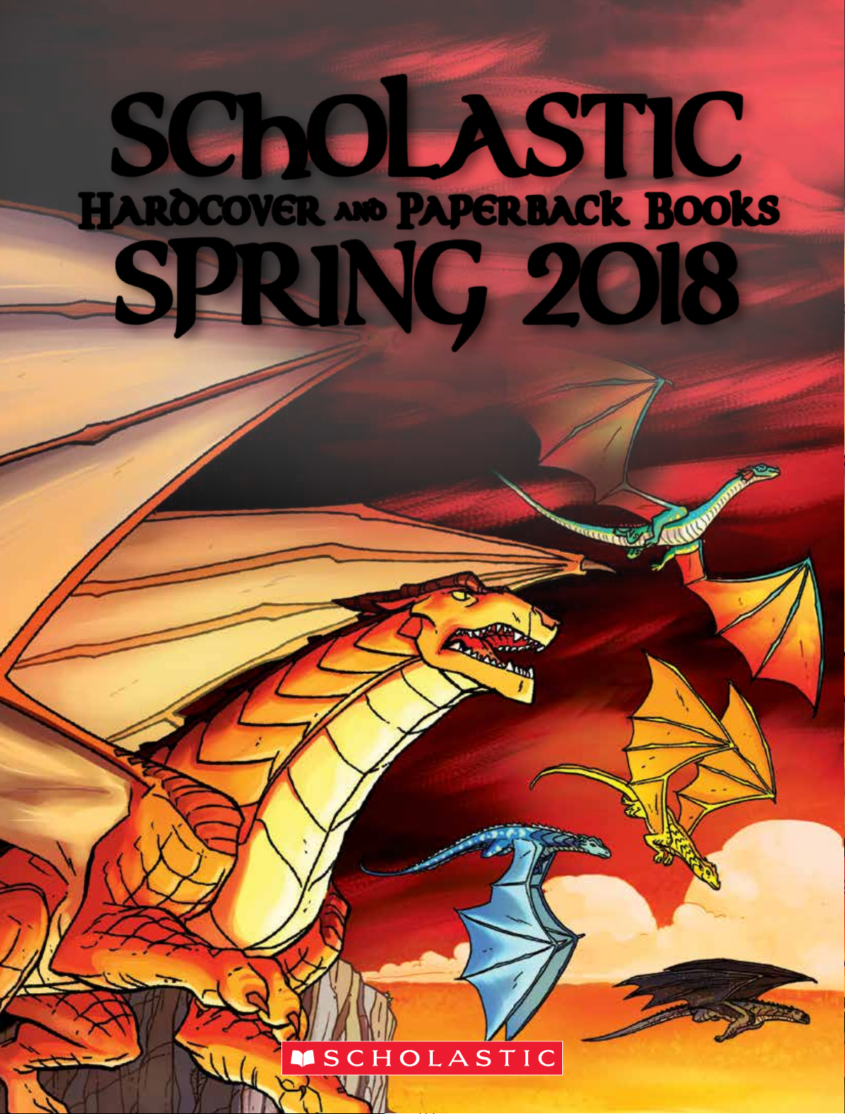 Scholastic Hardcover and Paperback Books Spring 2018