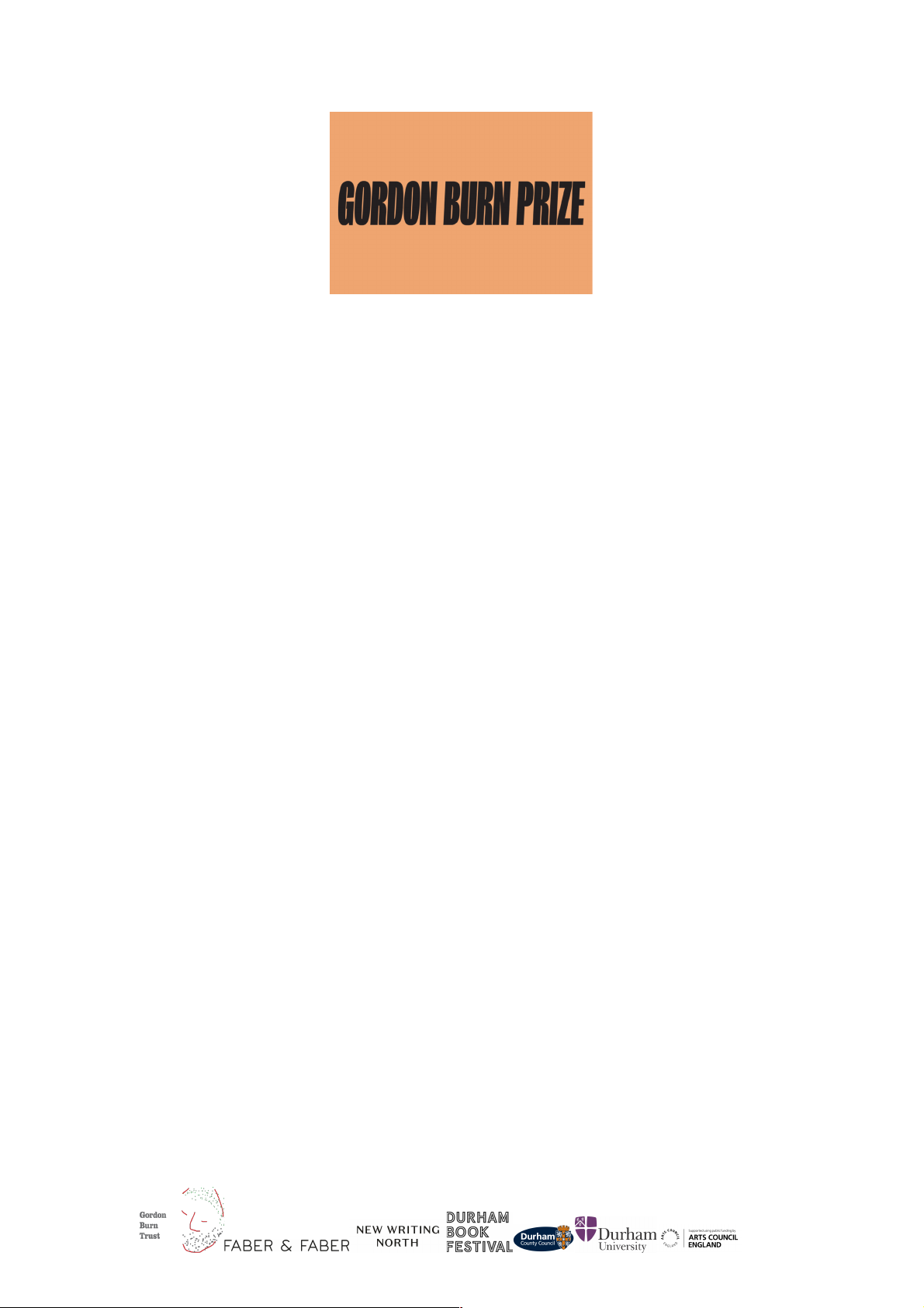 Gordon Burn Prize