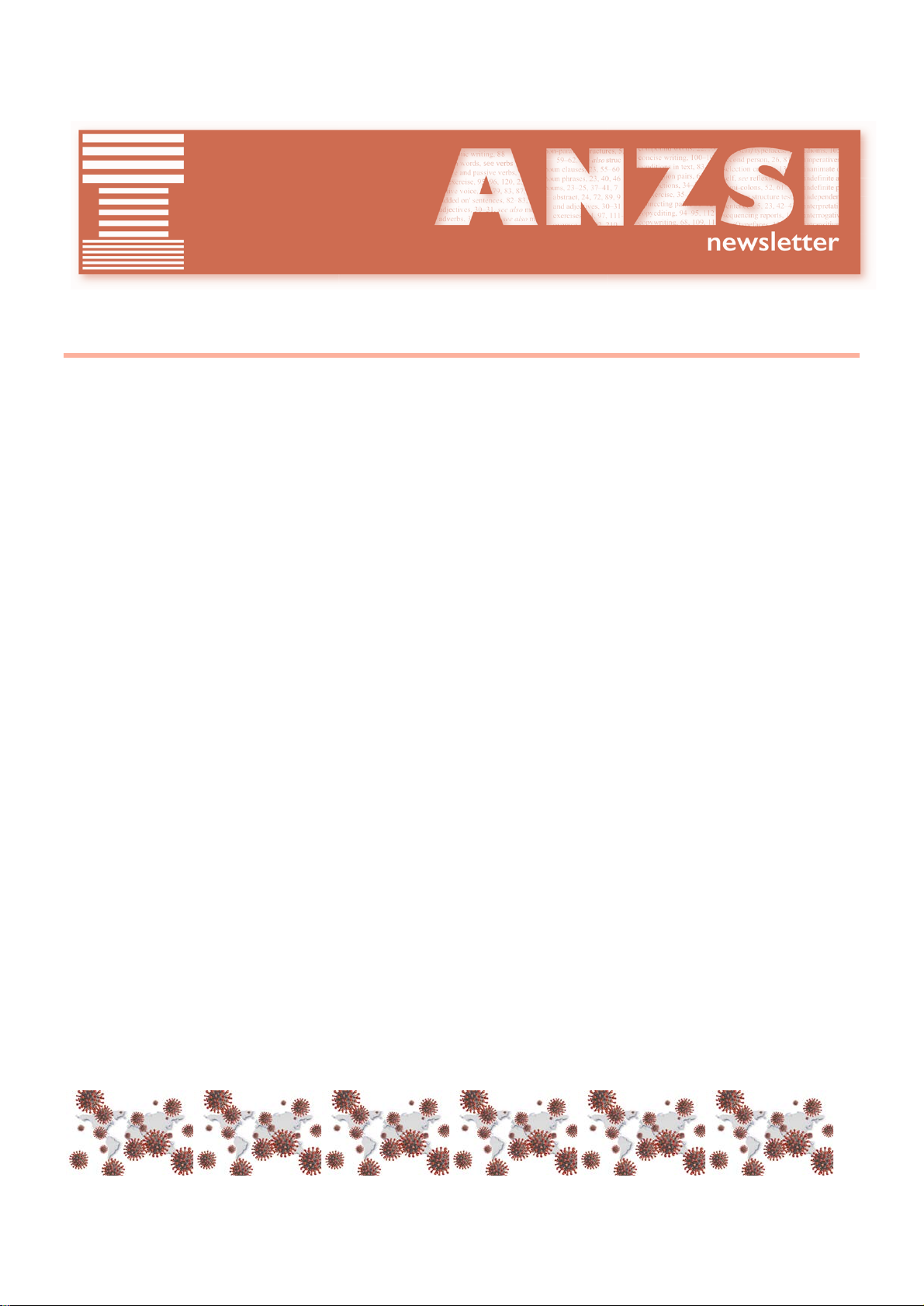 ANZSI Newsletter Vol 16, No 2 — April 2020