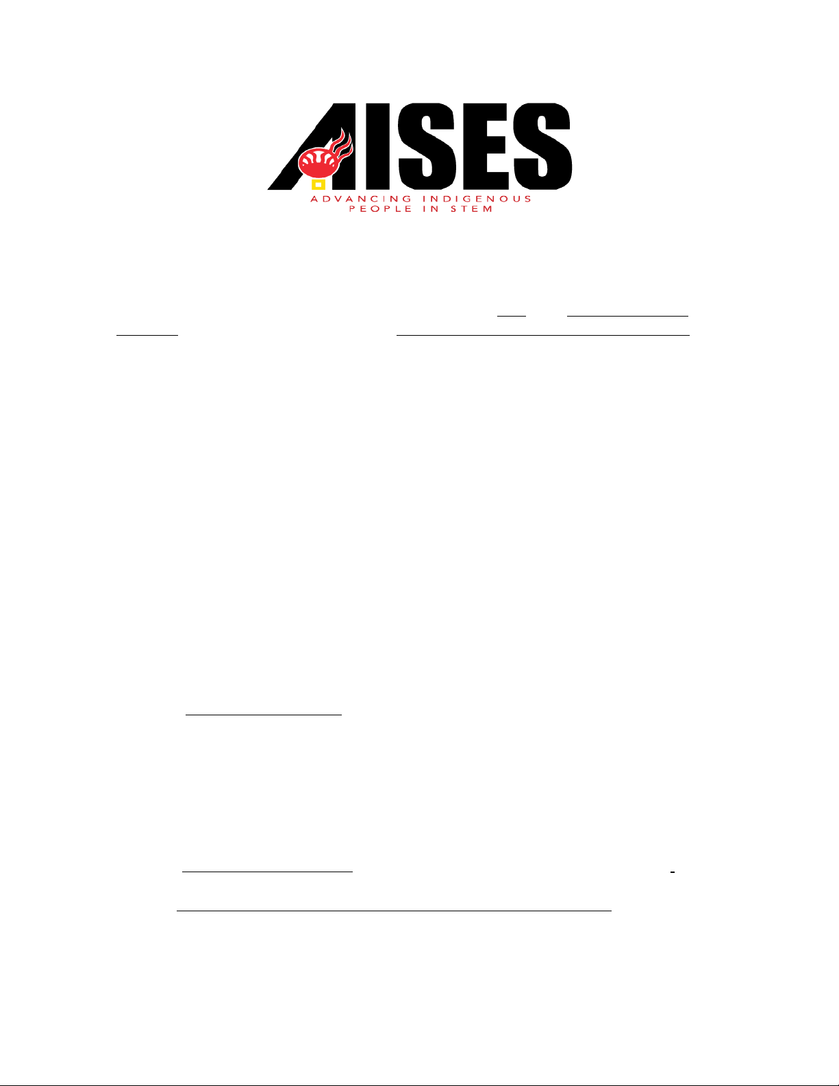 AISES PROFESSIONAL CHAPTER AFFILIATION AGREEMENT