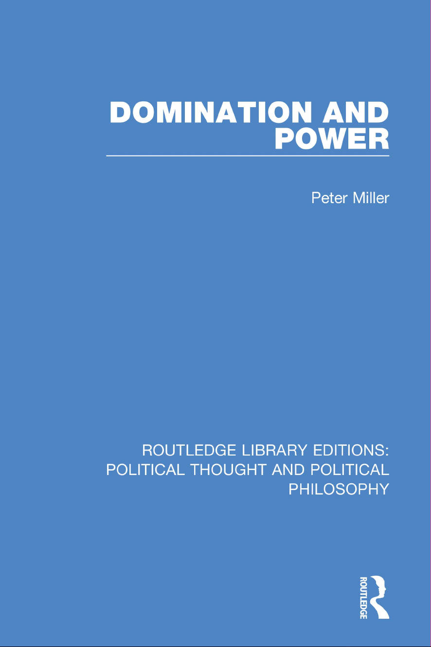 DOMINATION AND POWER