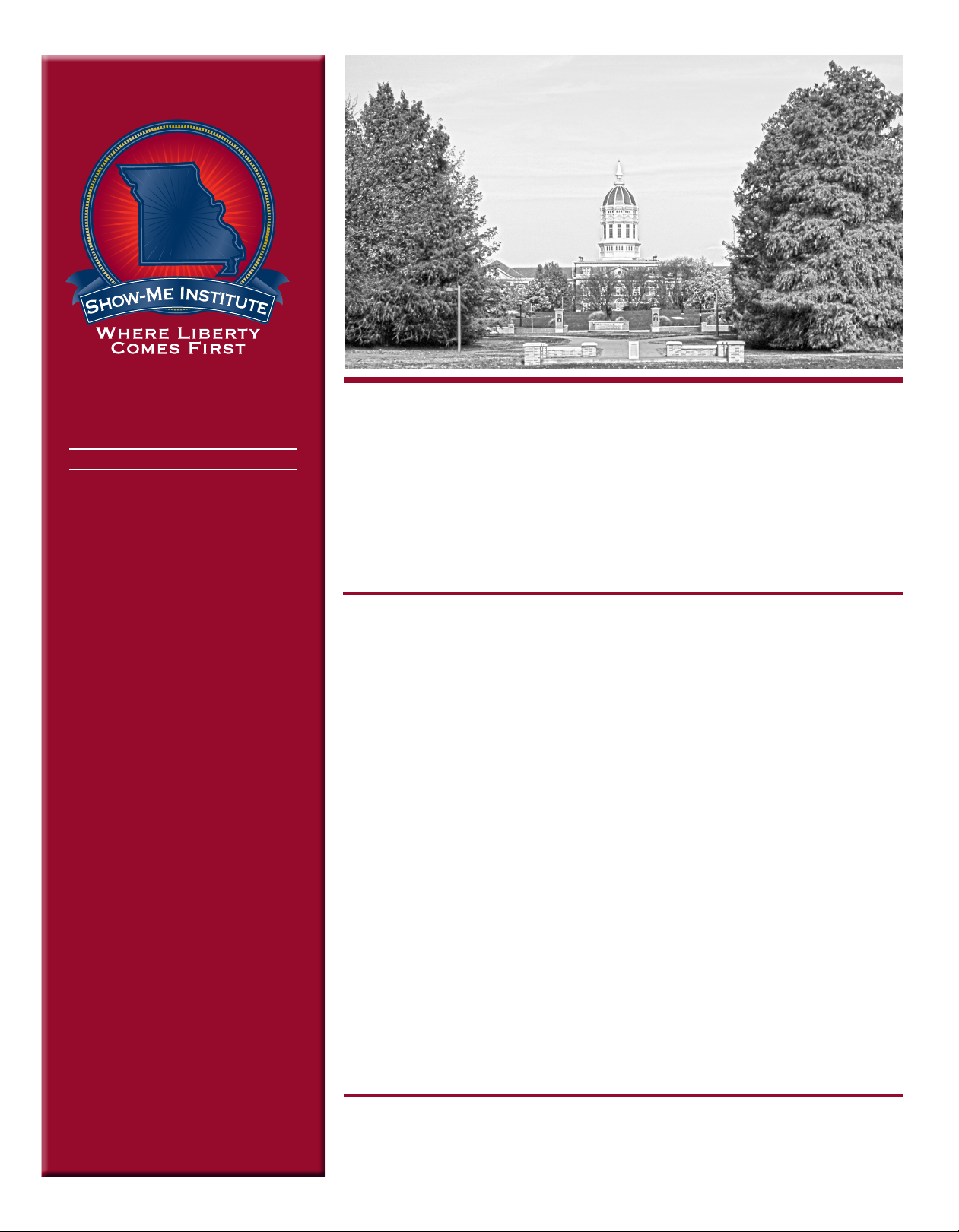 STUCK IN THE MIDDLE WITH MIZZOU: Examining the effectiveness and efficiency of the University of Missouri