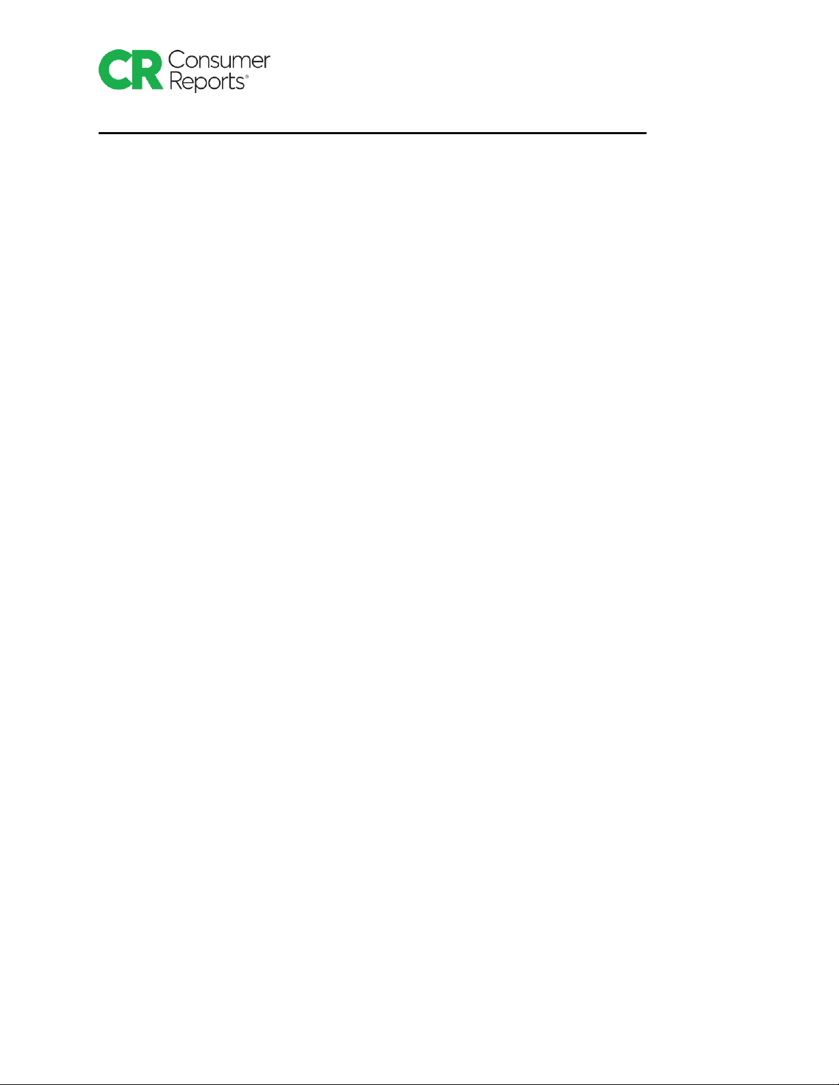 CR Reliability Ratings Methodology Bulletin: March 30, 2023 Calculation of Reliability and Owner Satisfaction Weights for Product Overall Scores