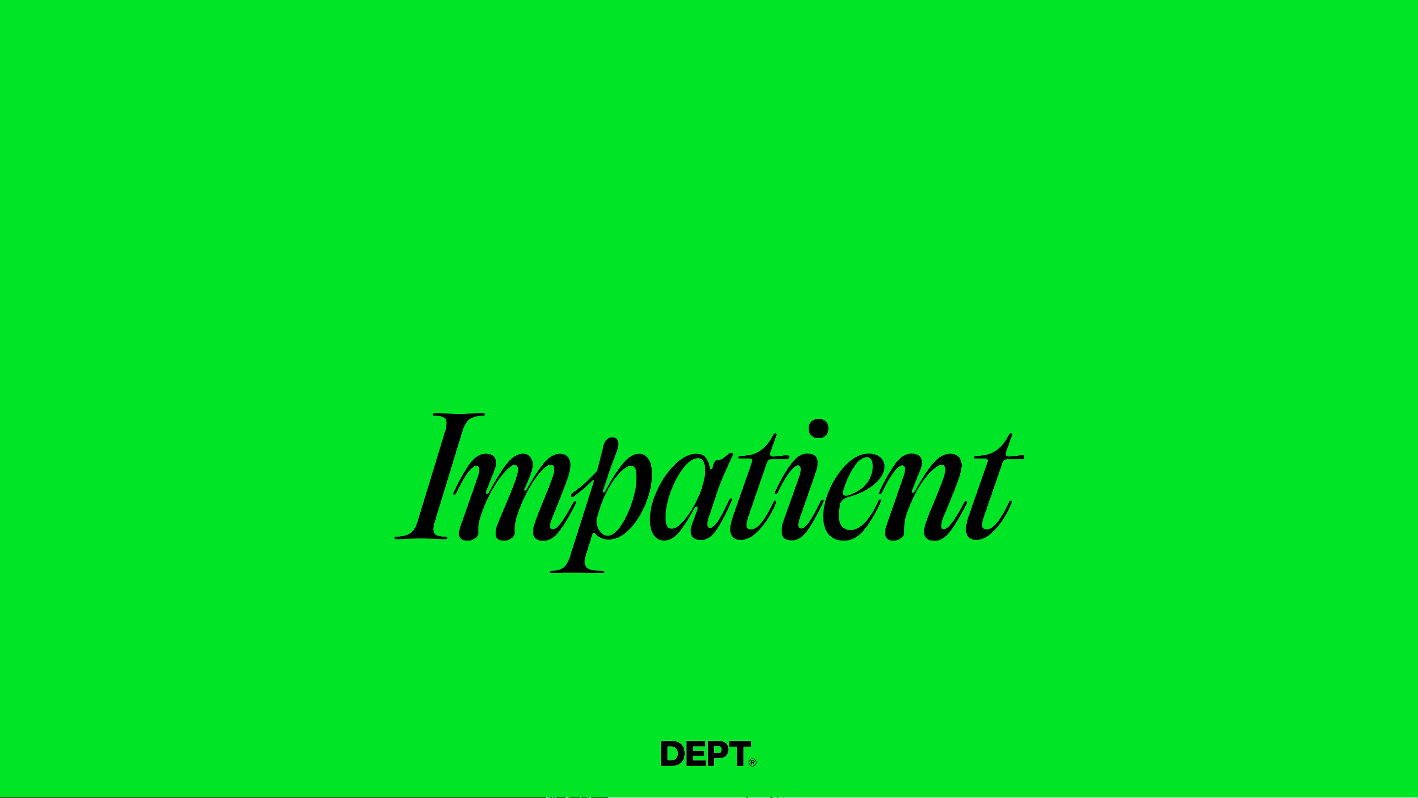 2025 Trends Report: The Future Belongs to the Impatient
