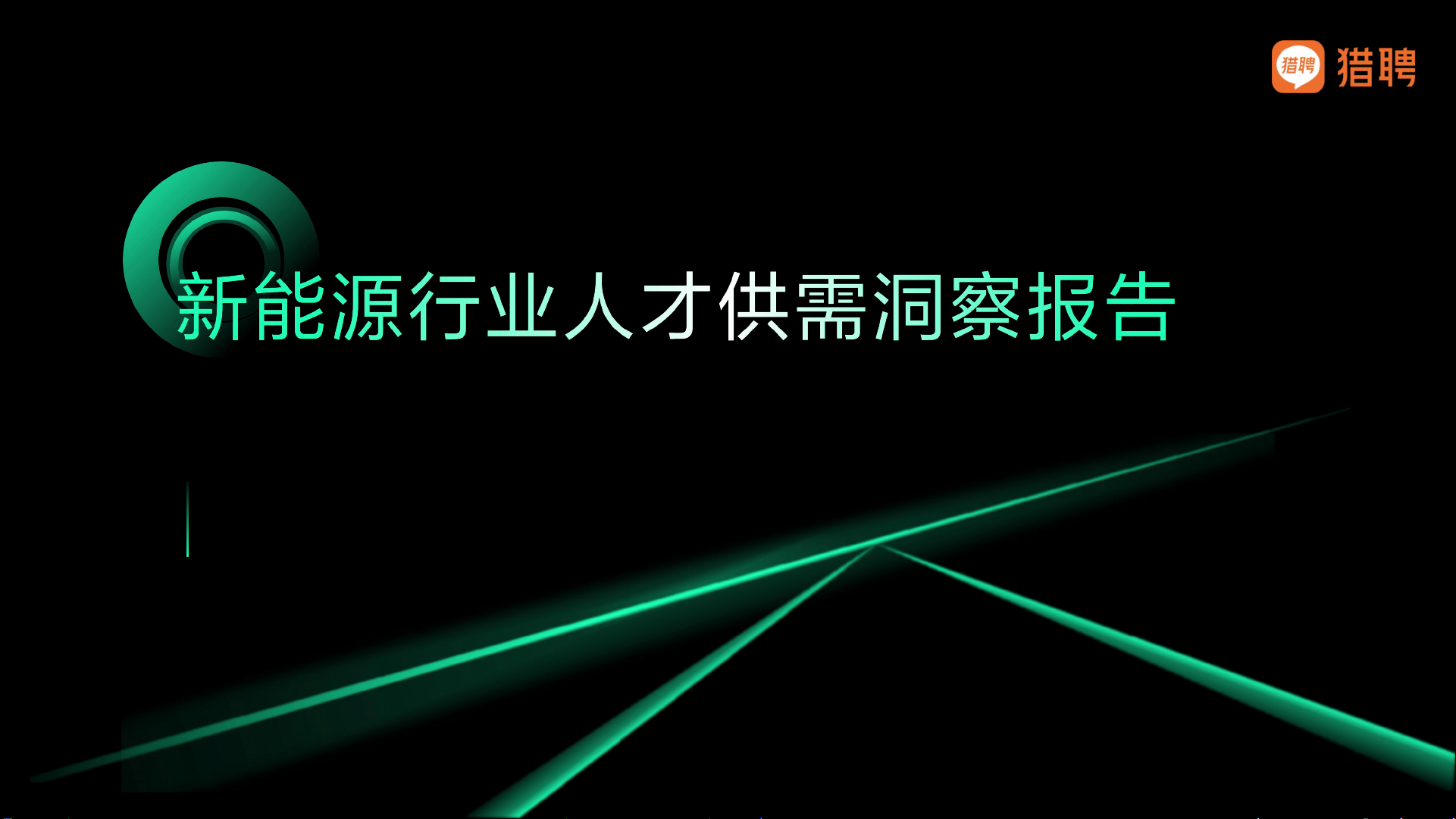 新能源行业人才供需洞察报告