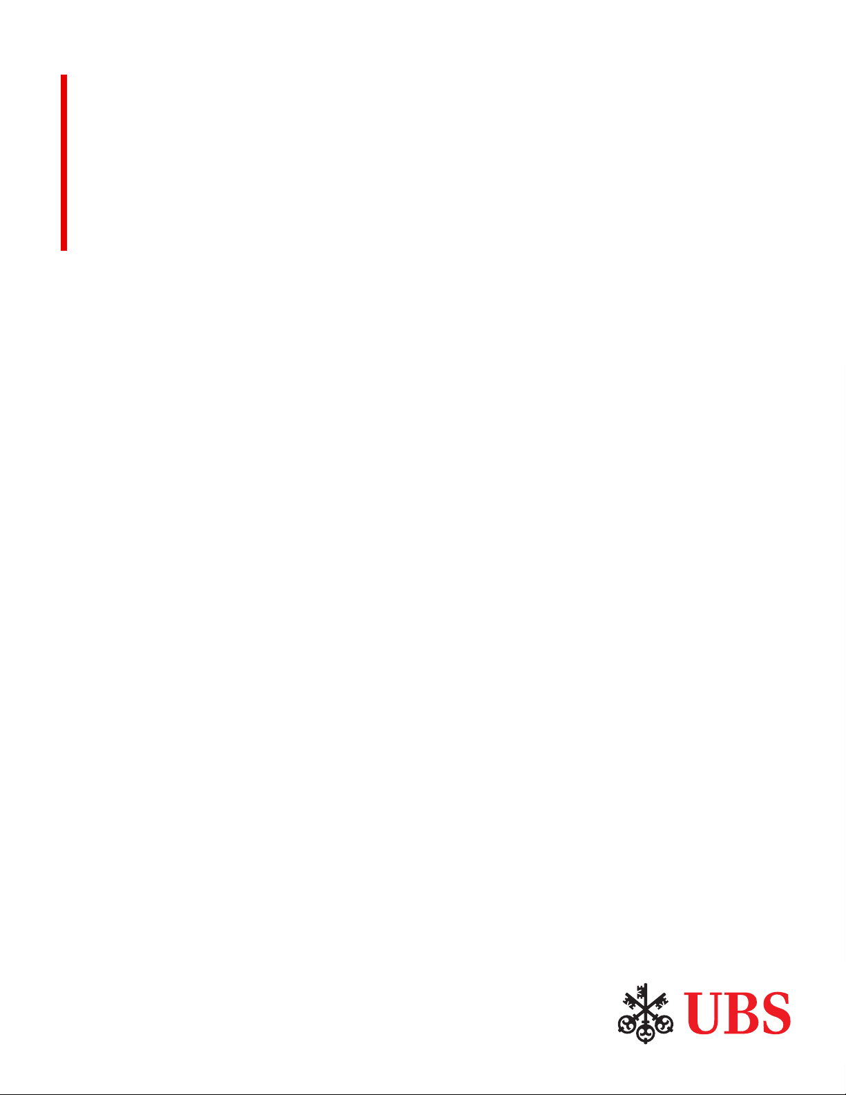 UBS Family Office Quarterly