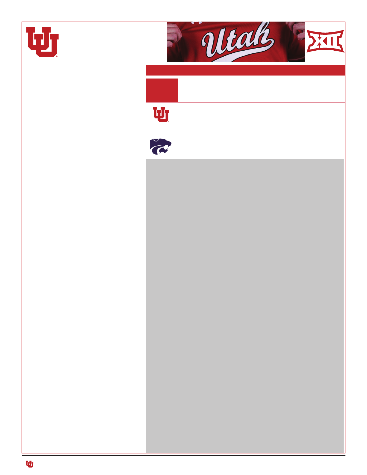 2025 Utah Baseball