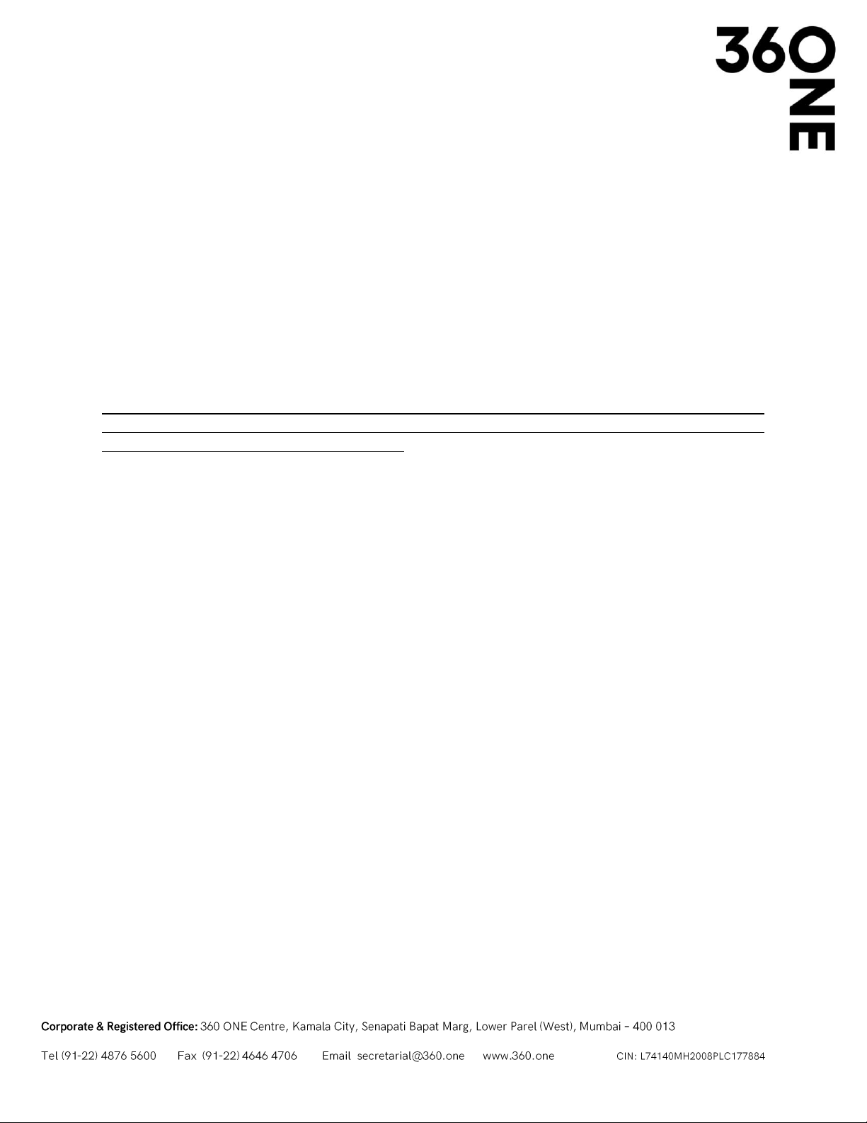 360 ONE WAM LIMITED (Formerly known as IIFL Wealth Management Limited) - Notice of the 17th Annual General Meeting and Annual Report for the financial year 2023-24