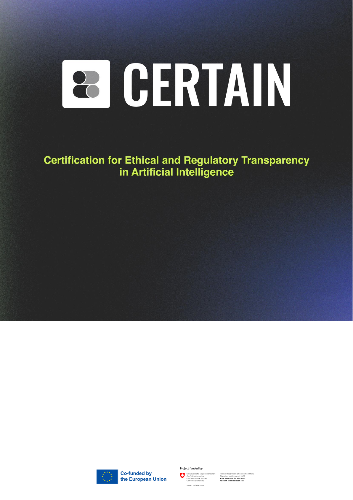 Certification for Ethical and Regulatory Transparency in Artificial Intelligence