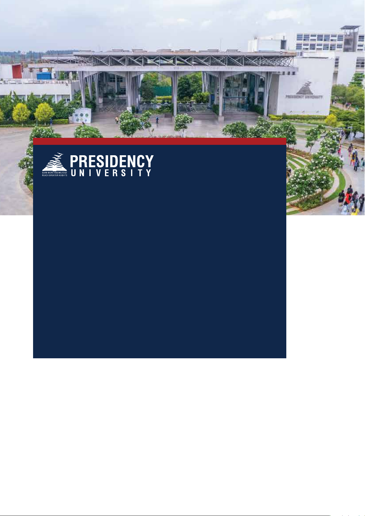 PRESIDENCY UNIVERSITY PROGRAMME REGULATIONS & CURRICULUM 2025-30