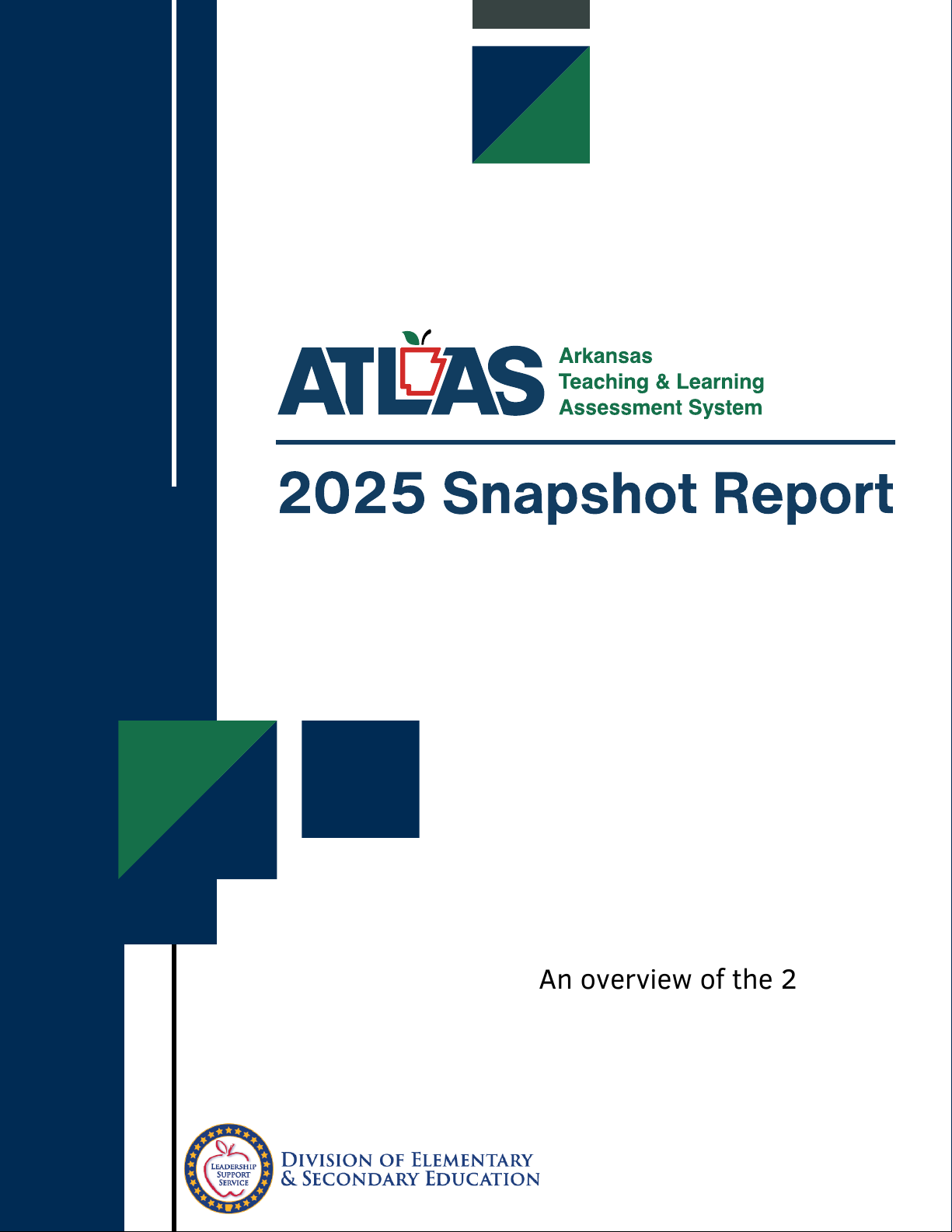 ATLAS Arkansas Teaching & Learning Assessment System 2025 Snapshot Report