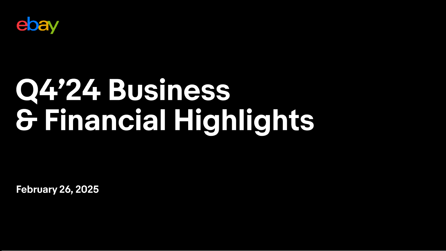 Q4'24 Business & Financial Highlights