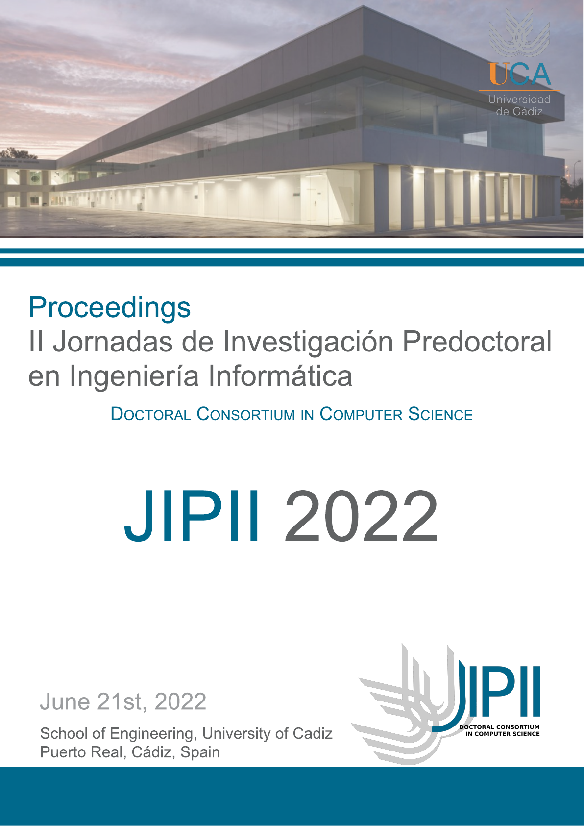 Actas de las II Jornadas de Investigación Predoctoral en Ingeniería Informática