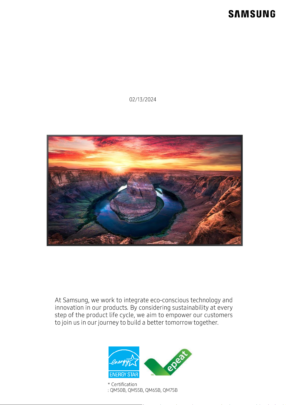 Product Environmental Report