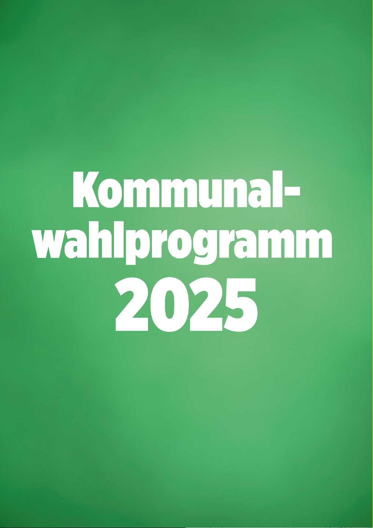 Kommunal-wahlprogramm 2025