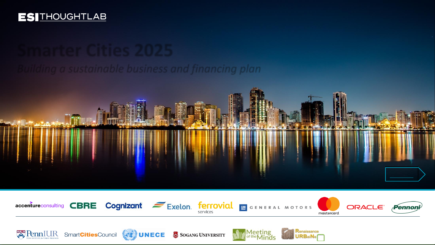 Smarter Cities 2025: Building a Sustainable Business and Financing Plan