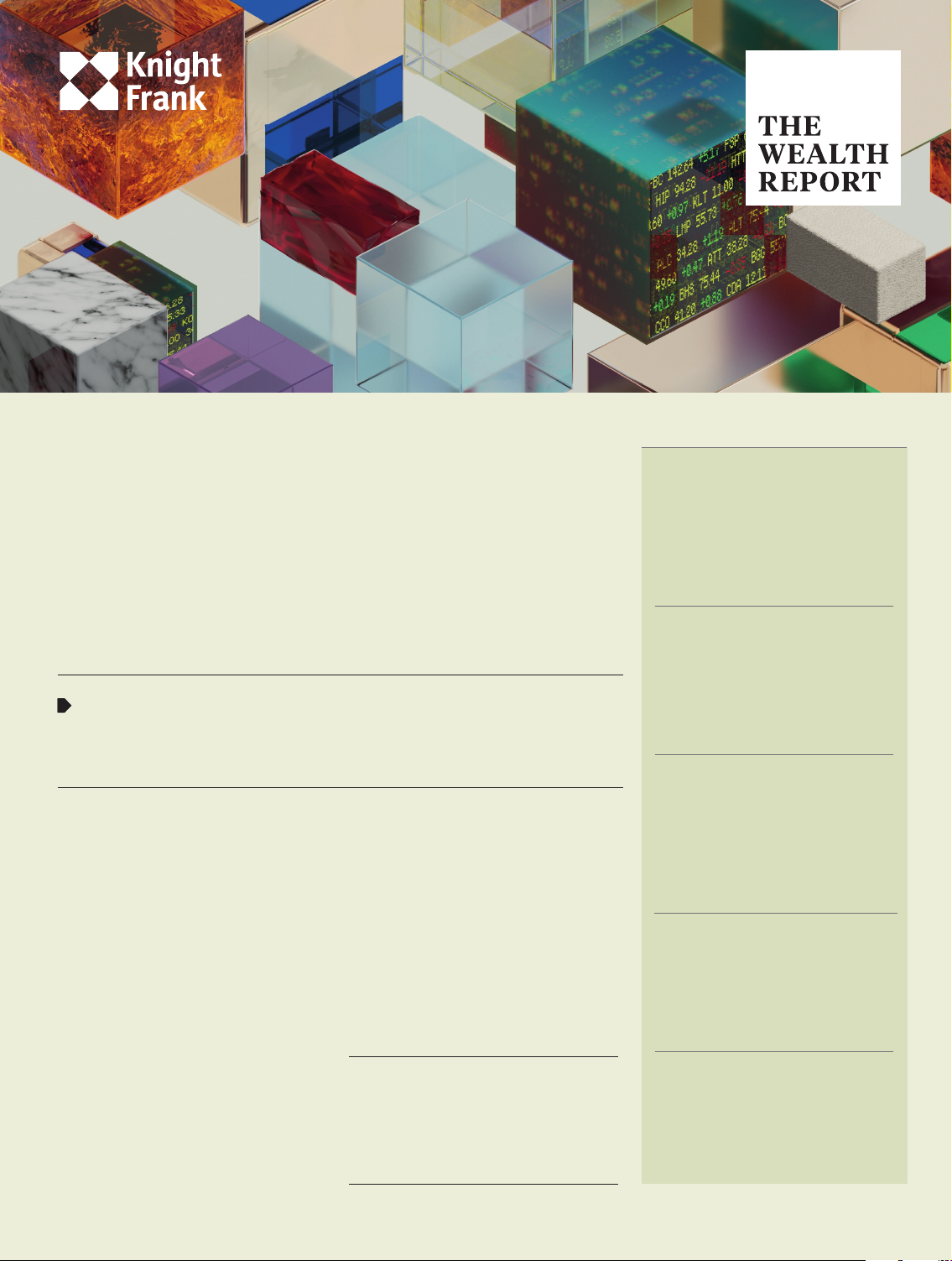 The Wealth Report Series: Wealth Populations