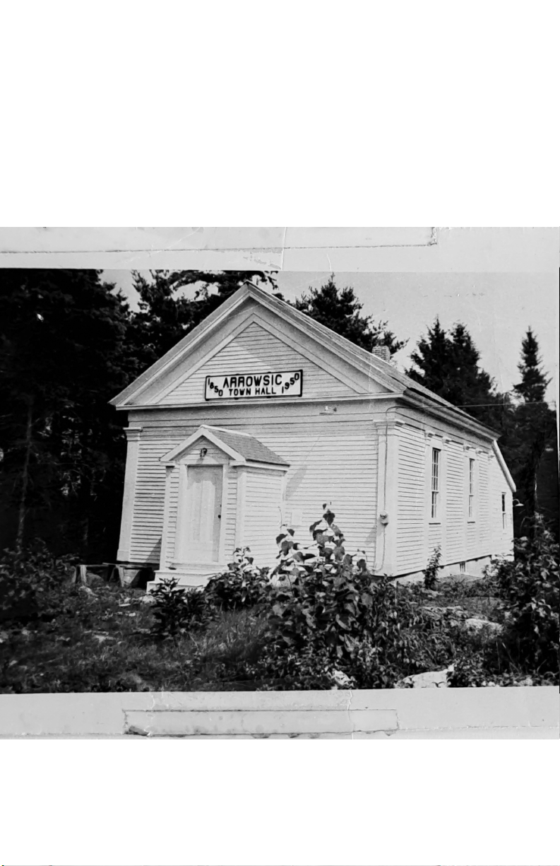 Arrowsic Maine 2025 Annual Report