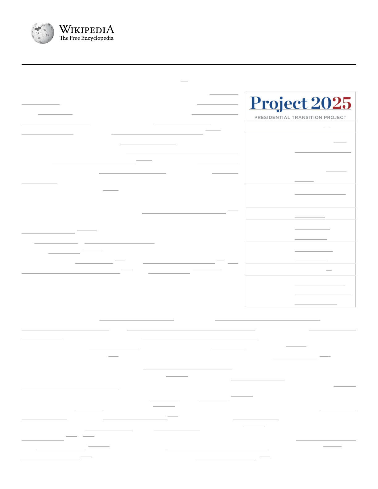 Project 2025