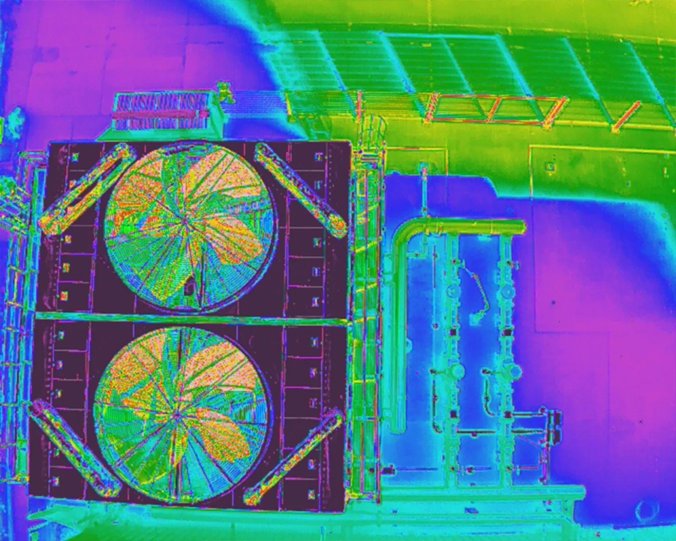 CSUN Satellite Plant Cooling Towers W4