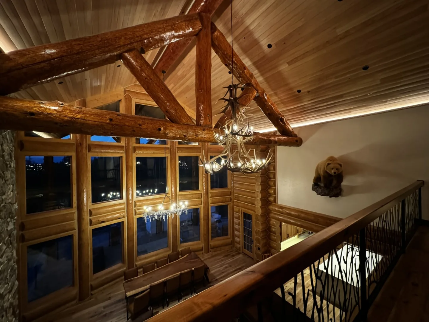 Idaho Cabin 6 View out to exterior