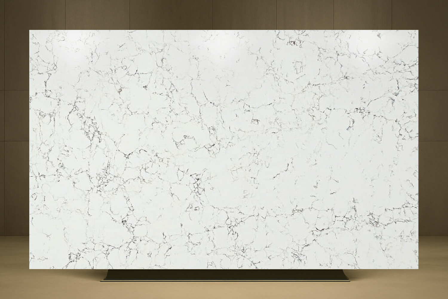 3cm Caesarstone White Attica - Quartz - Encore Stone