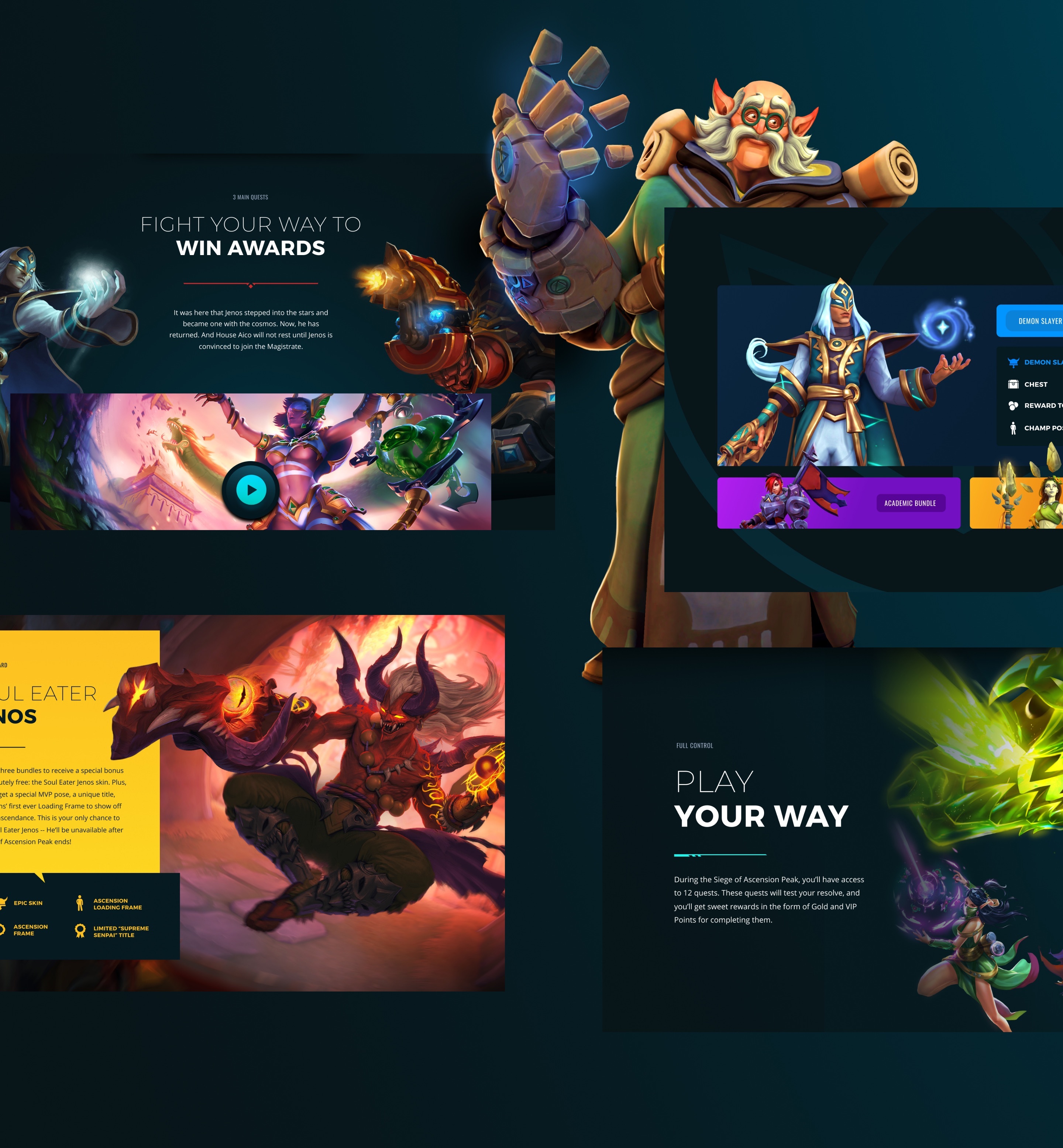 Paladins 4 Grid Paladins 4 Grid
