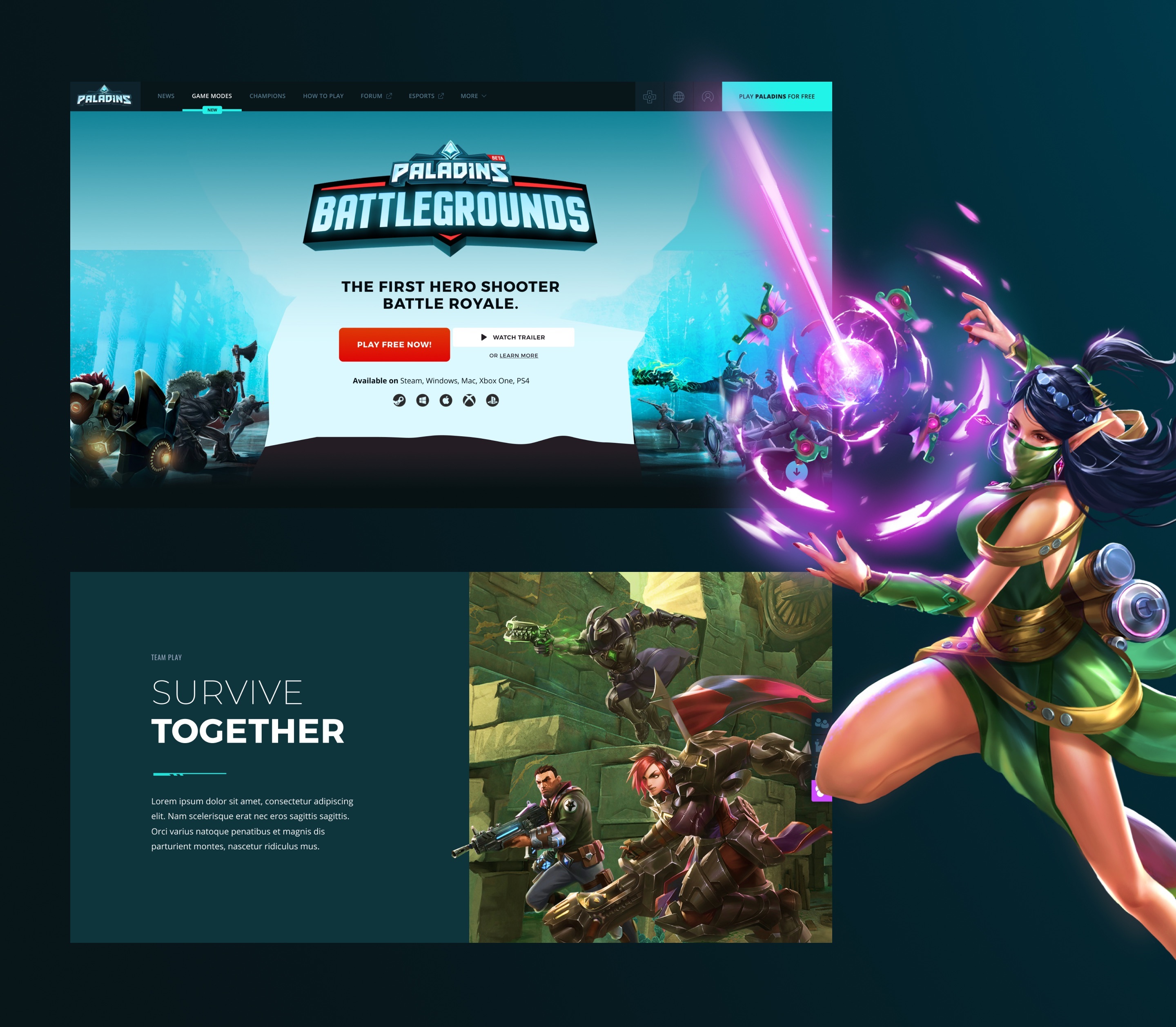 Paladins Intro Paladins Intro