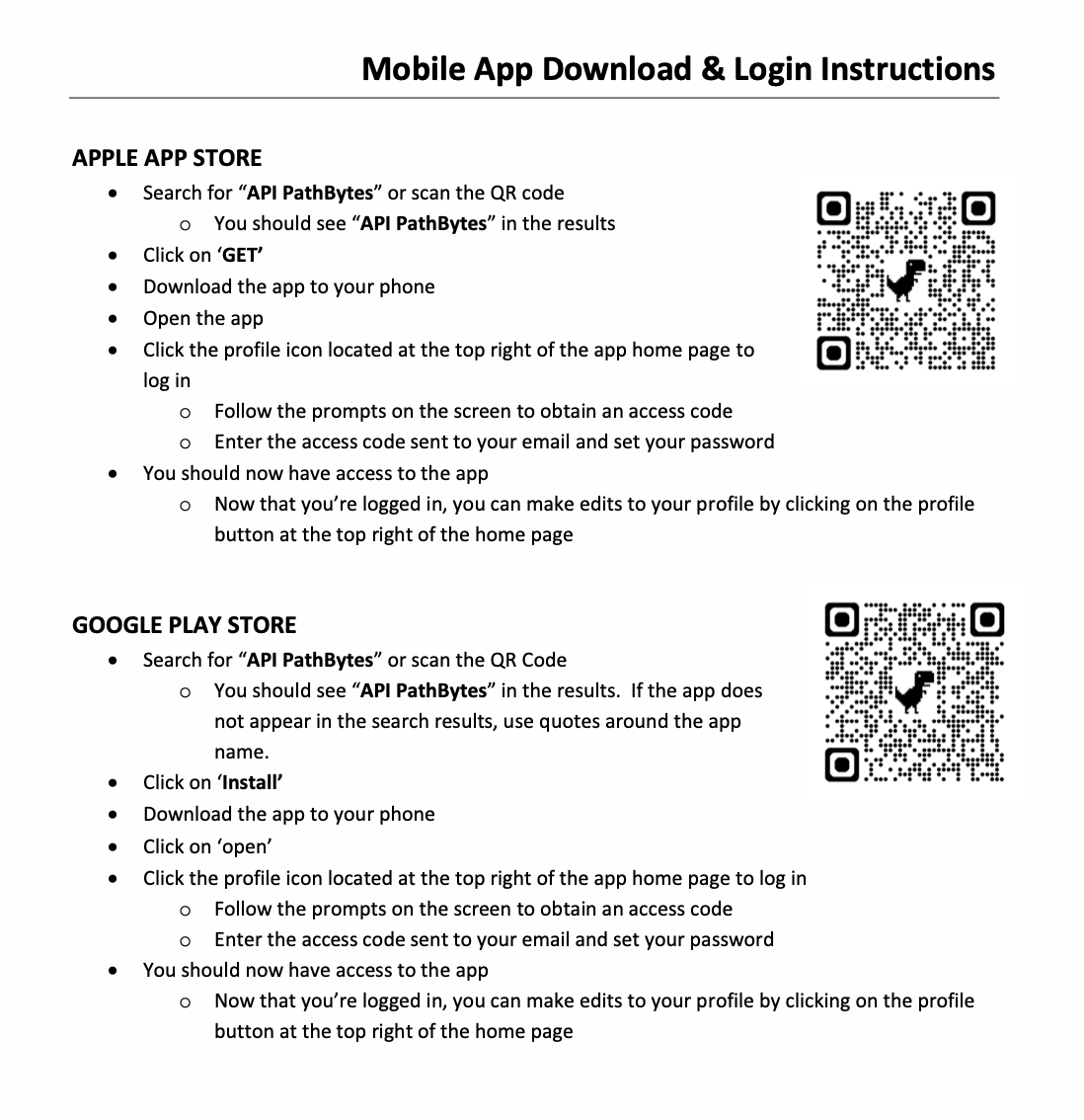 PATHbytes Download Instructions