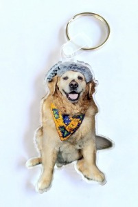 2.5" Acrylic Key chain