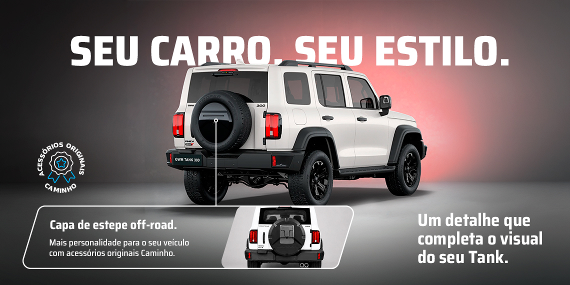 Banner da GWM CAMINHO CUSTOMIZE