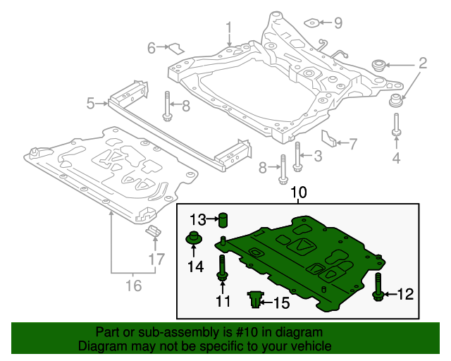 Placa de proteção - VOLVO - 32289658