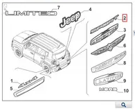 Emblema - JEEP - 51974540