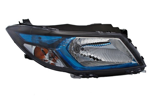 FAROL ONIX MASCRA NEGRA C/FRISO AZUL LD 13/16