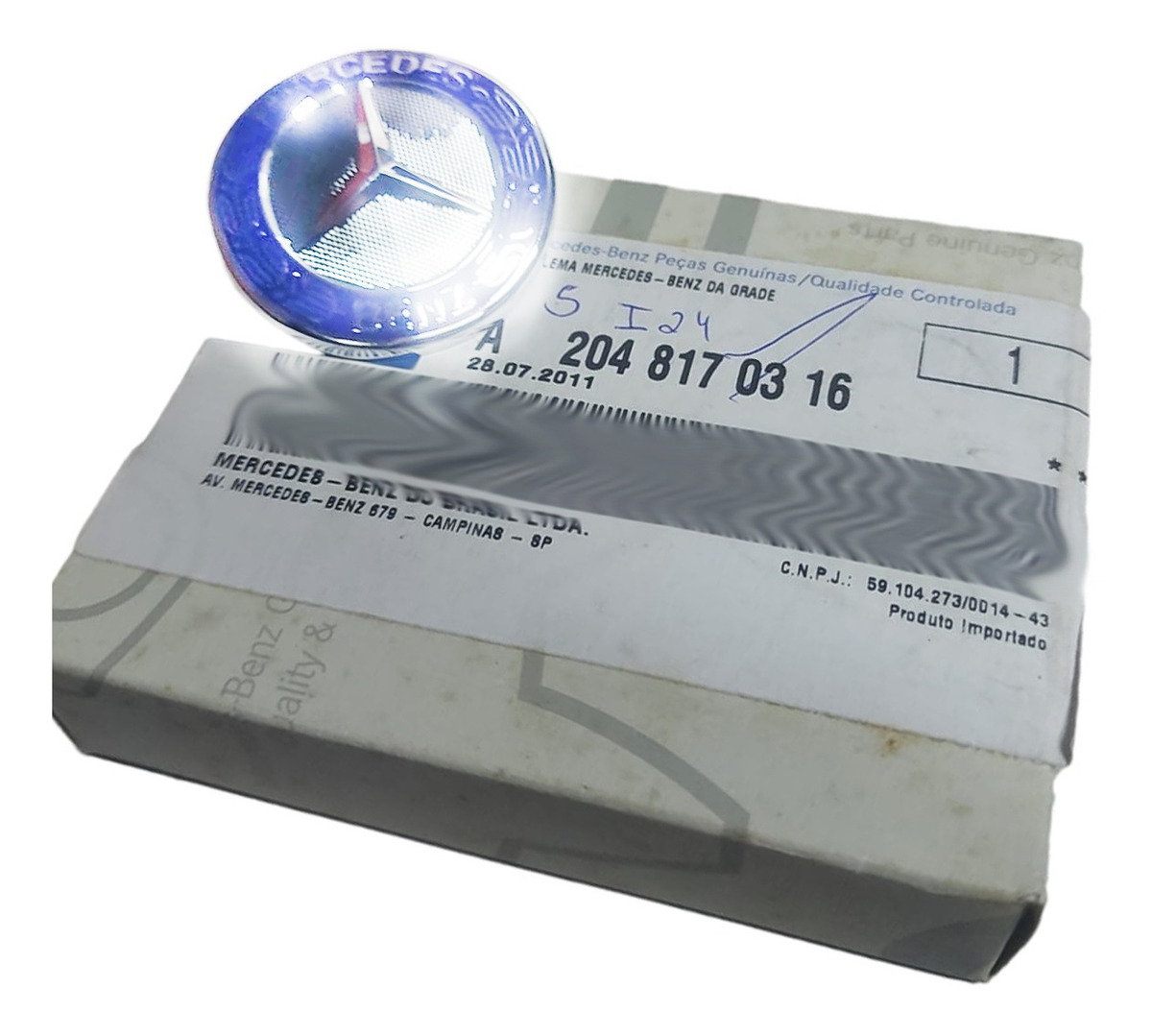 Emblema dianteiro  - MERCEDES - A2048170316