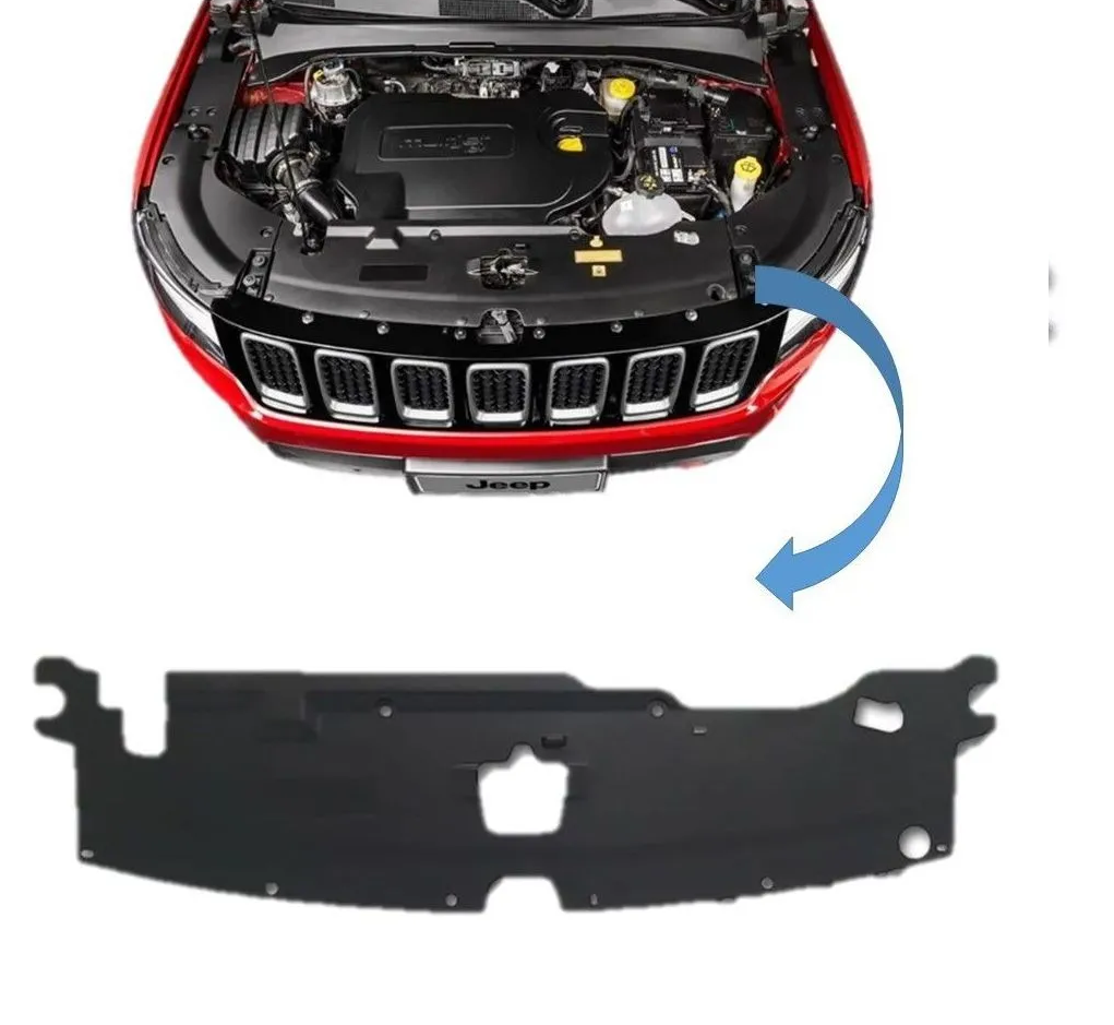Moldura de acabamento central do motor - JEEP - 53335319