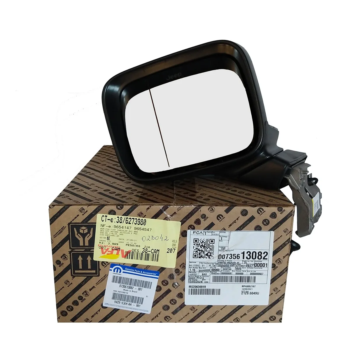 Retrovisor esquerdo - JEEP - 735613082