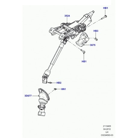 Parafuso M8x30 - LAND ROVER - QYG500090