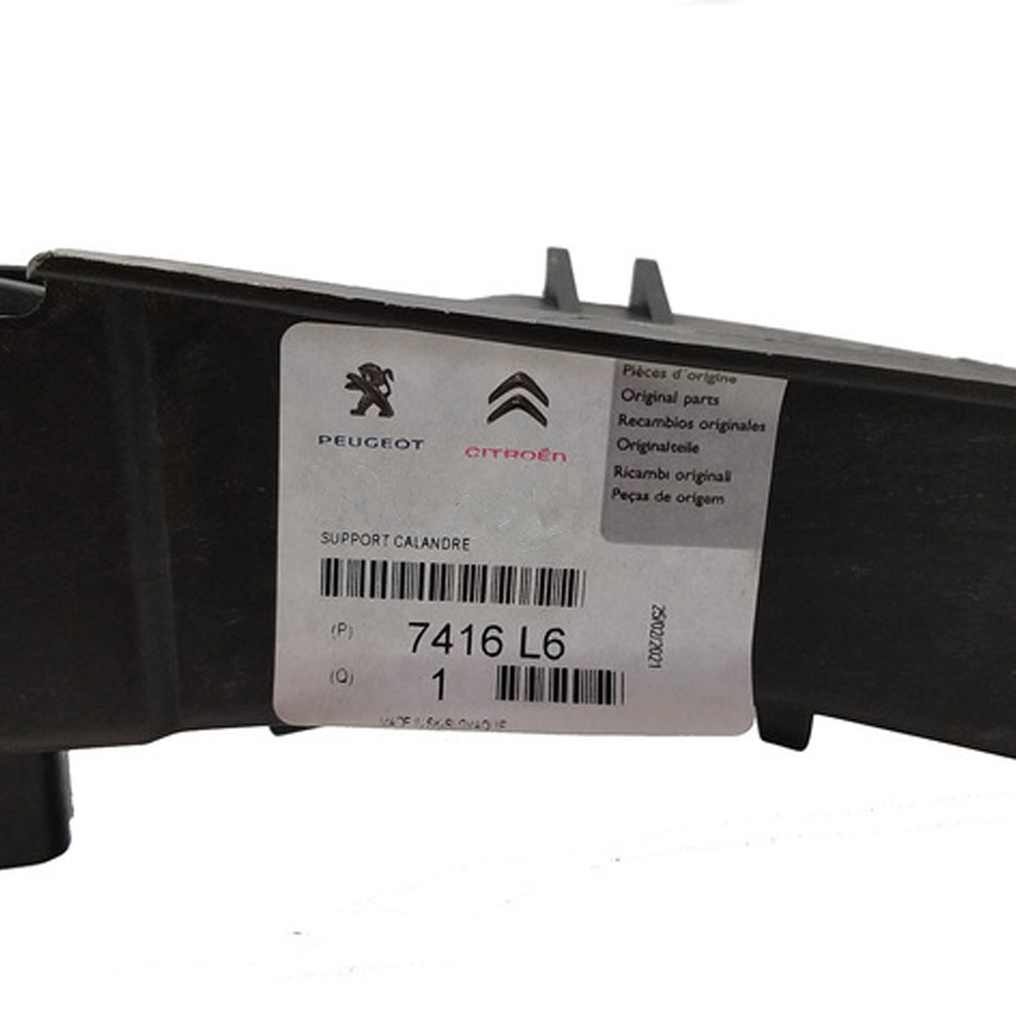 Suporte superior do painel frontal - CITROEN - 7416L6