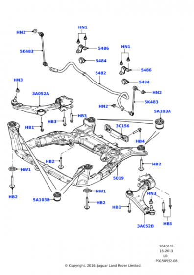 Porca M10 - LAND ROVER - FX110056