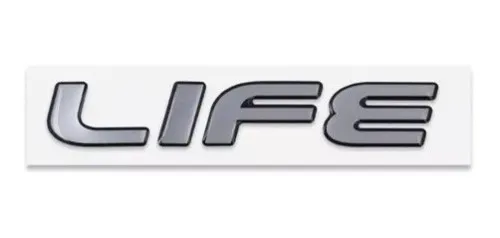 EMBLEMA LIFE 07/ FUNDO PRATA